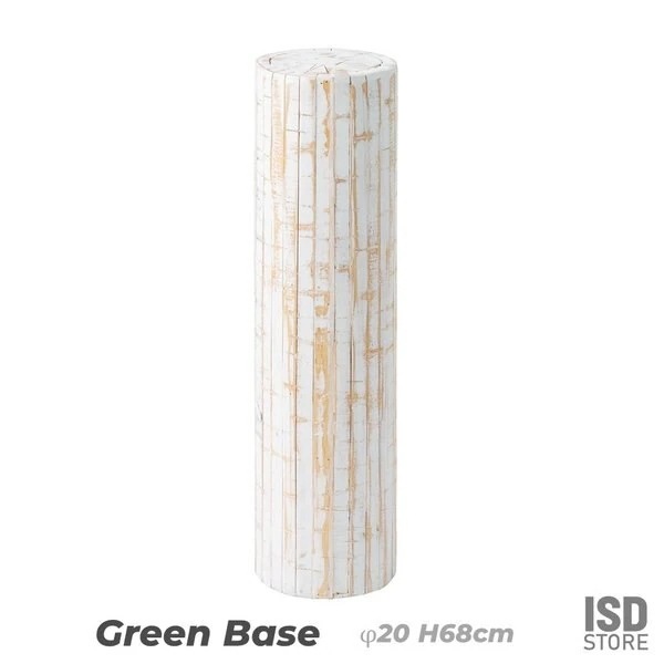 東谷 グリーン ベース 花台 天然木 ホワイト ナチュラル プランターベース おしゃれ 観葉植