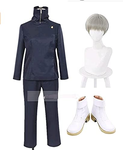 呪術廻戦 コスプレ 制服 狗巻 棘 コスプレ 衣装+靴下＋ウィッグ+靴