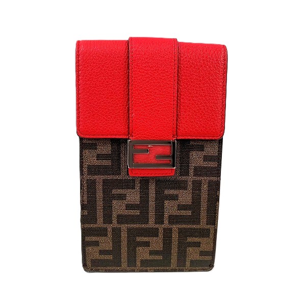 フェンディ FENDI ズッカ フォンホルダー ポーチ 7AS120 ユニセックス【中古】