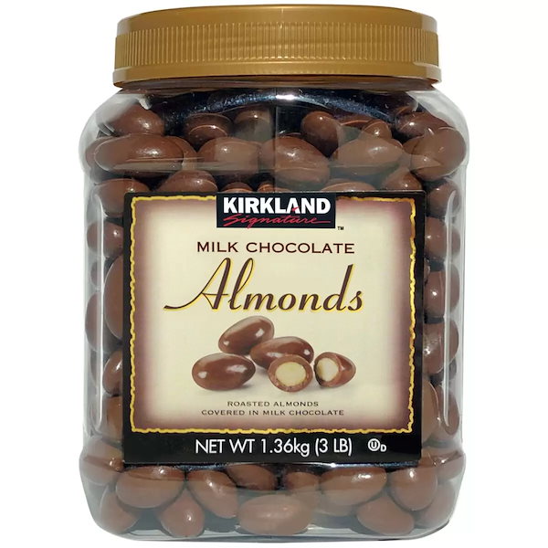  KIRKLAND (カークランド) シグネチャー ミルクチョコレート アーモンド 1.36kg チョコ アーモンド 冷蔵便