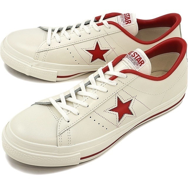 SALEコンバース ワンスター J CONVERSE ONE STAR J ホワイト/レッド（32346512）