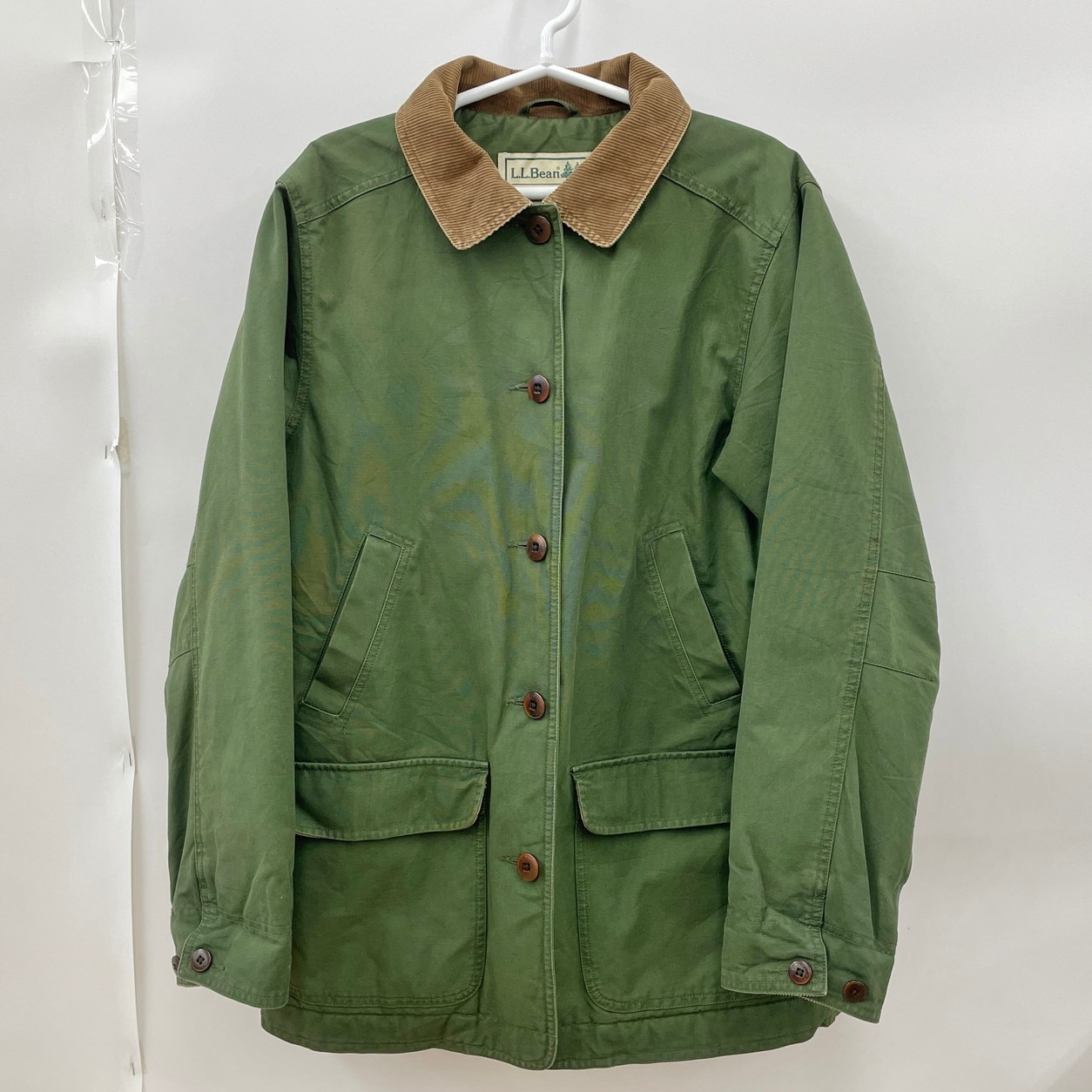 ハンティングジャケット カバーオール エルエルビーン L.L.Bean M グリーン系 長袖
