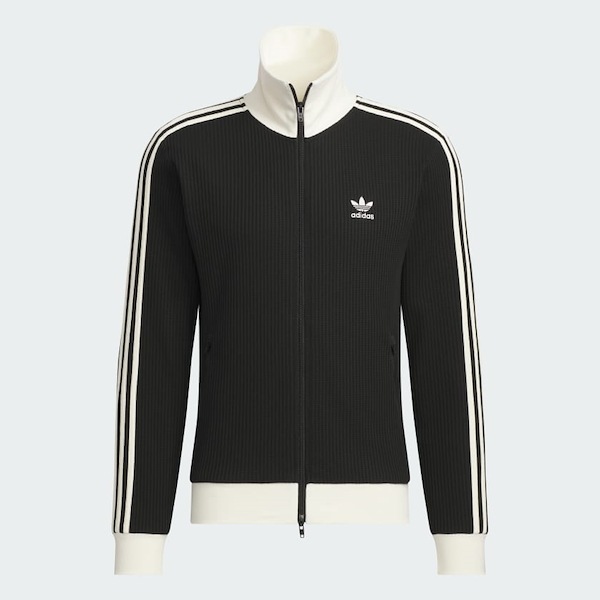 Qoo10 adidas ワッフル トラック ジャケット ミドル