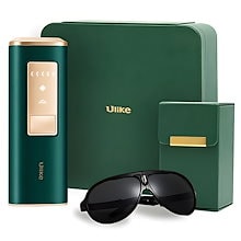 Ulike 脱毛器 グリーン サングラス付き Ulike グリーン脱毛器 ユーライク