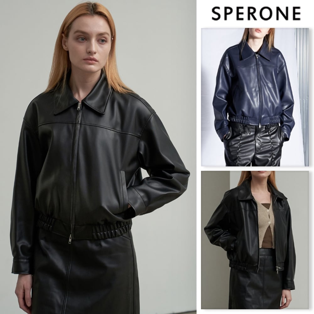 [SPERONE] Two Way Banding Blouson