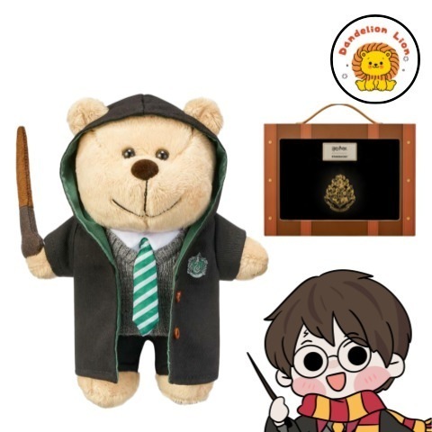 [25年 新年エディション] ハリー・ポッター ベアリスタぬいぐるみ / ハリー・ポッター コラボ商品 Harry Potter Plush Doll