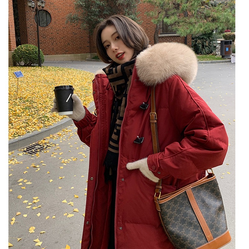 厚手中綿コート ロングコート ダウンコート ロング丈 ベンチコート フード付き ダウンジャケット アウター レディース 通勤 通学 韓国ファッション