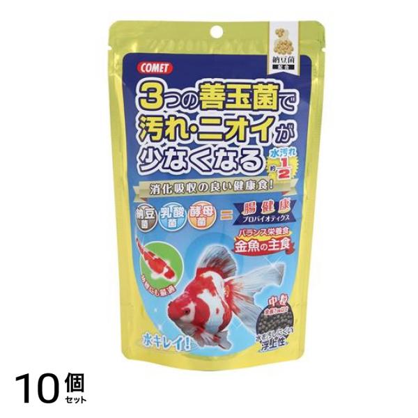 コメット(COMET) 金魚の主食 納豆菌 中粒 200g 10個セット 4,990円
