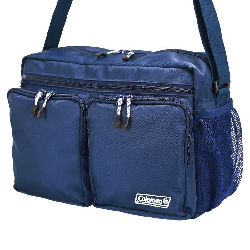 エツミ　Coleman ショルダーバッグL ネイビー　CO-8783