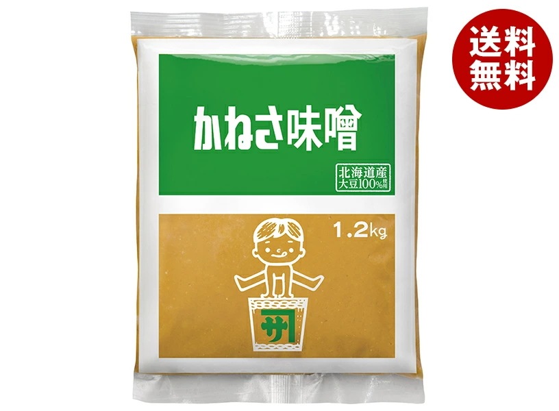マルコメ かねさ味噌 1.2kg×8個入×(2ケース)