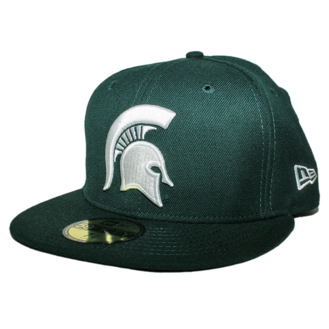 ベースボールキャップ 帽子 59fifty メンズ NCAA ミシガンステイト スパルタンズ