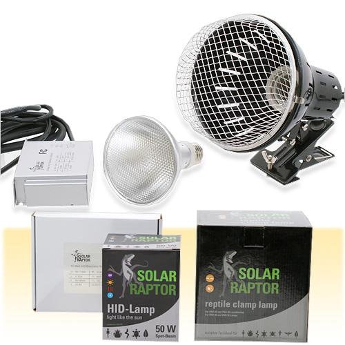ゼンスイ　ソーラーラプター　ＨＩＤランプ　５０Ｗ　（５０Ｗ安定器＋５０Ｗランプ＋クランプランプ）　ＣＲＣ17―41―10―10―00