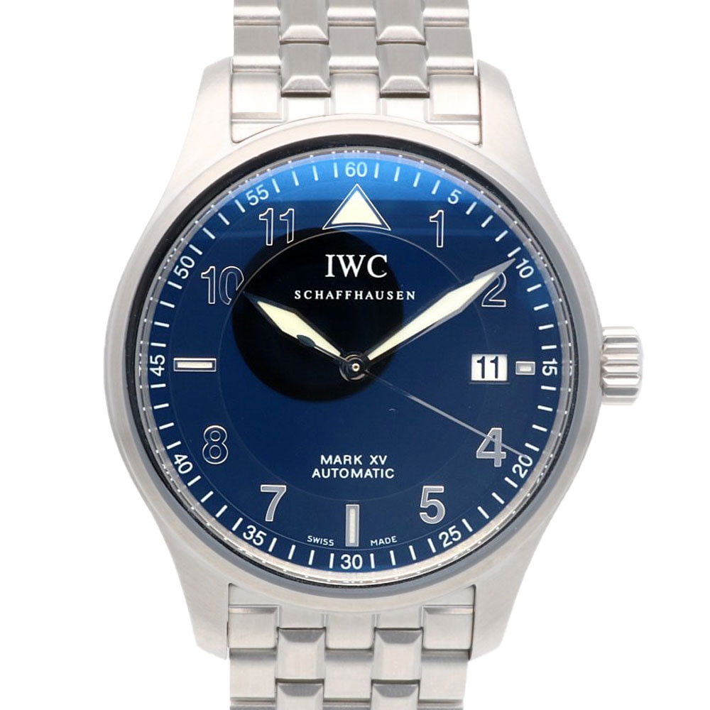 アイダブリューシー シャフハウゼン マークVX 腕時計 ステンレススチール 自動巻き 1年保証 IWC SCHAFFHAUSEN 中古