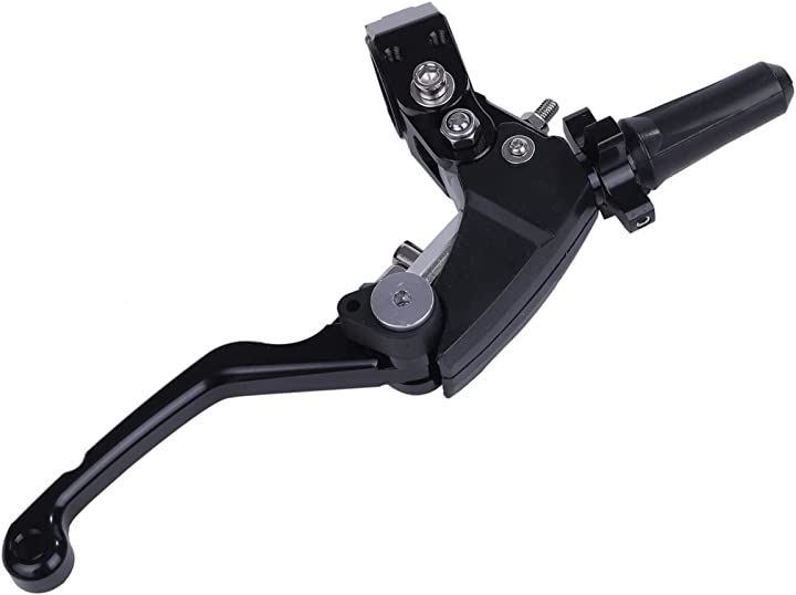 ウルトラライト クラッチ レバー ピボット パーチ YZ125 YZ250 XR250 SL230 WR250 セロー250 CRF125 CRF150 CRF250L 等(ブラック)