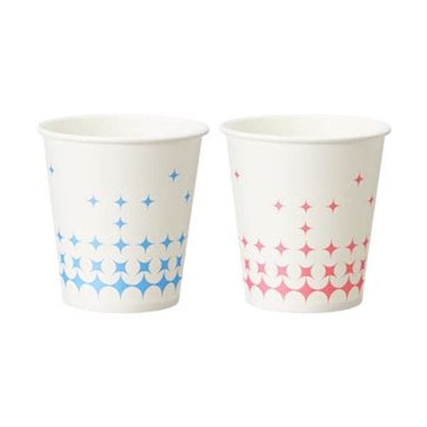 （まとめ）川西工業 うがい用紙コップ シャイン90ml（3オンス）#9500 1セット（3000個：100個30パック）3セット