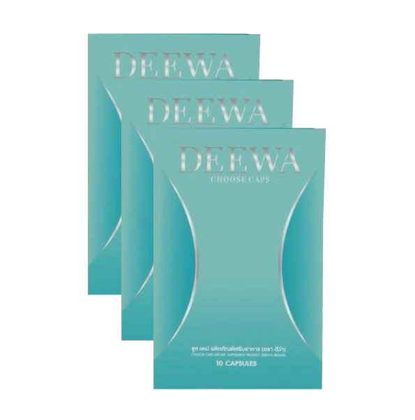 ディーワ ダイエットサプリ　10カプセル入り　3箱セット　食欲コントロール・代謝サポート・天然成分配合