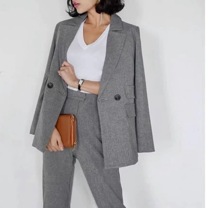 セットアップ ジャケット 上着 クロップドパンツ 9分丈 アンクル丈 長袖 上下セット 2点セット ツーピース お得 かわいい 大人可愛い きれいめ シンプル カジュアル 大人 上品 おしゃれ lsu 8,753円