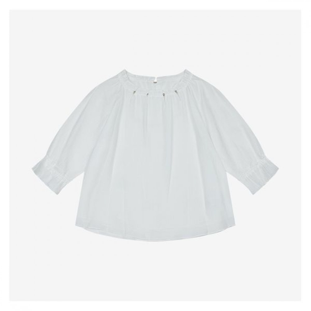 ベスティベリー ビーズネックブラウス BKBAE2437