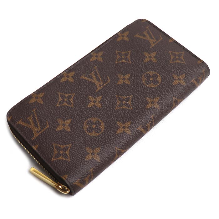 LOUIS VUITTON ルイ・ヴィトン ジッピーウォレット 長財布 ラウンドファスナー モノグラム ブラウン ローズ・バレリーヌ M41894 CA0195 ユニセックス 中古