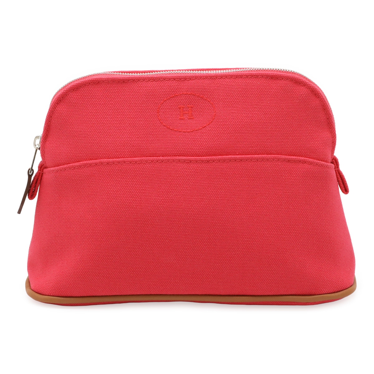 ボリードポーチ20 化粧ポーチ コスメポーチ マルチポーチ 小物入れ キャンバス レザー フューシャ ピン 29,054円