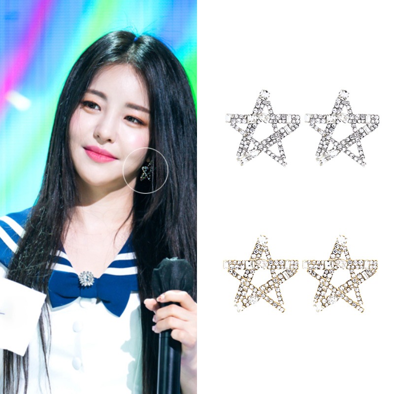 [オマイガールブレイブガールズの着用]beautiful starの耳飾り/韓国ファッション芸能人着用デイリーアクセサリー韓国アクセサリートレンドアイテム韓国デイリーファッションセ