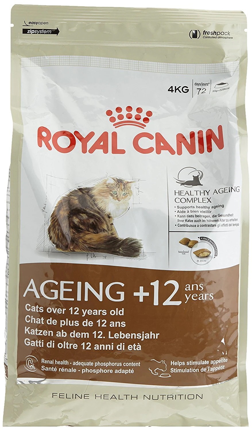 FHN エイジング 12+ 猫用 4kg