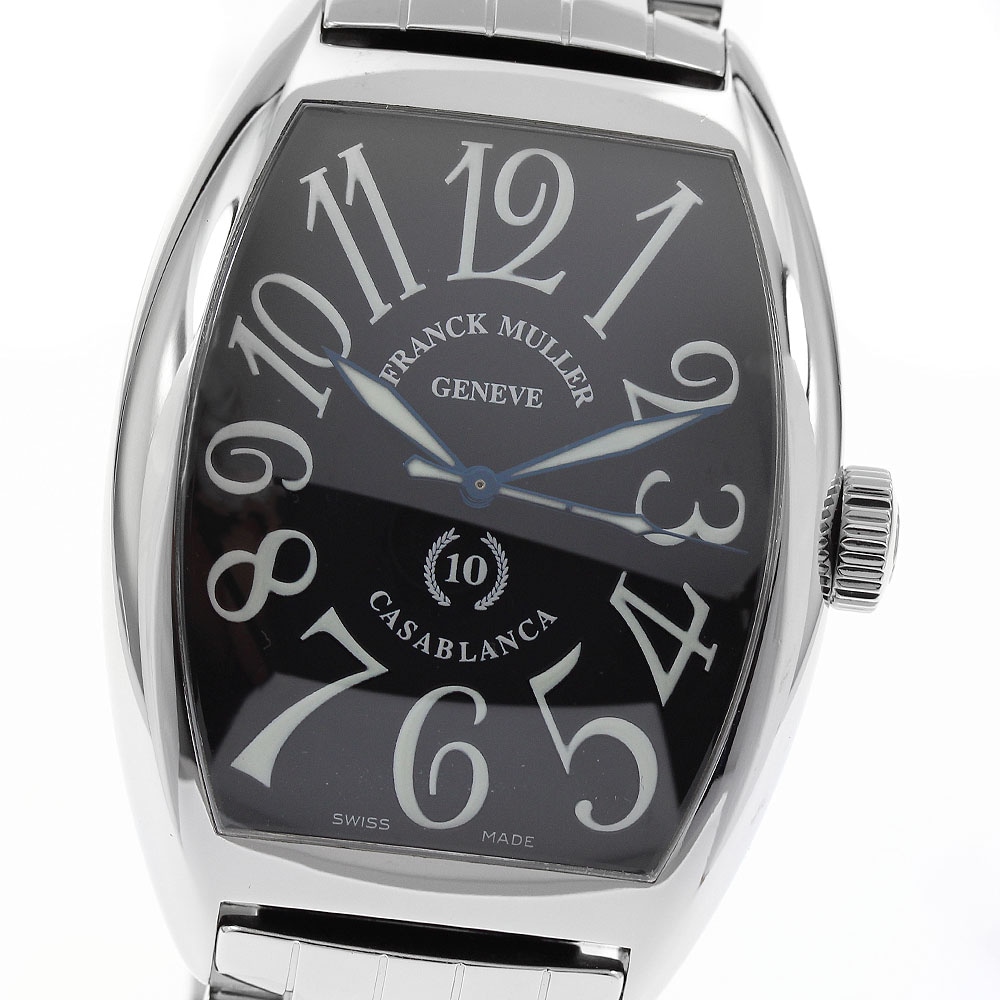 ベルト訳あり フランクミュラー FRANCK MULLER 8880C カサブランカ 10周年 500本限定 自動巻き メンズ 箱・保証書付き_896712【中古】