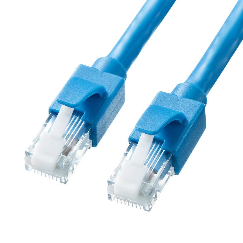 （まとめ買い）カテゴリ6A LANケーブル ブルー 10m KB-T6ATS-10BL [x3]