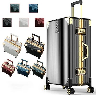 スーツケース 小さい清新 可愛い 韓国 キャリーケース超軽量静音ユニバーサルホイール 女性の カップホルダー付きスーツケース 大容量スーツケース