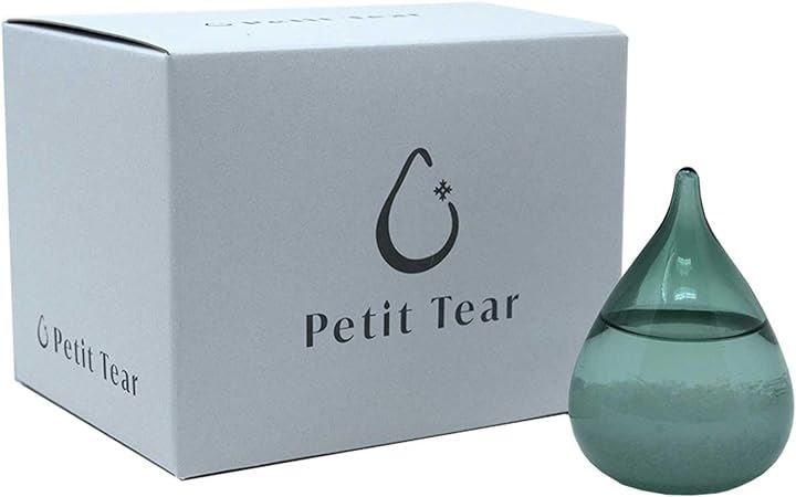 ストームグラス カラーガラス 手のひらサイズ 結晶 インテリア 置物( グリーン, ミニ) 4,842円