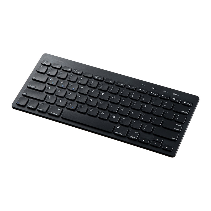（まとめ買い）タブレットスタンド機能付き Bluetoothキーボード iOS対応 ブラック SKB-BT28BK [x3]