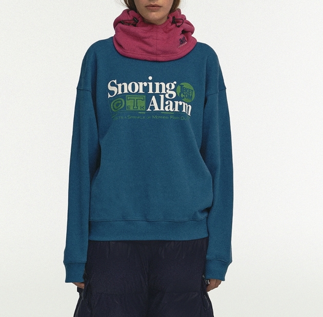 テケット Alarm Sweatshirt Blue