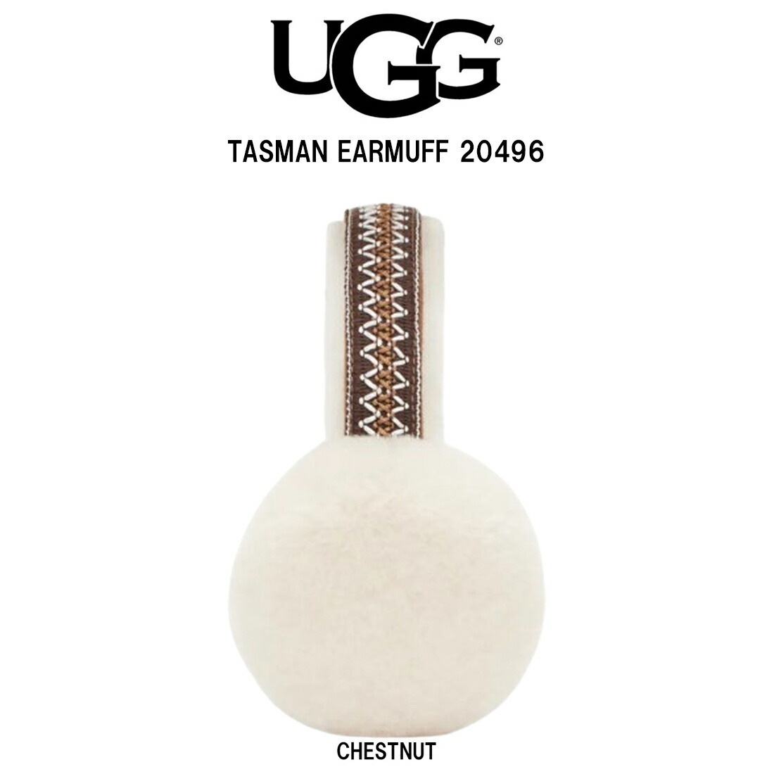 UGG イヤーマフ 耳あて イヤマフ シープスキン もこもこ タスマン 防寒 ギフト 通勤 通学 TASMAN EARMUFF 20496