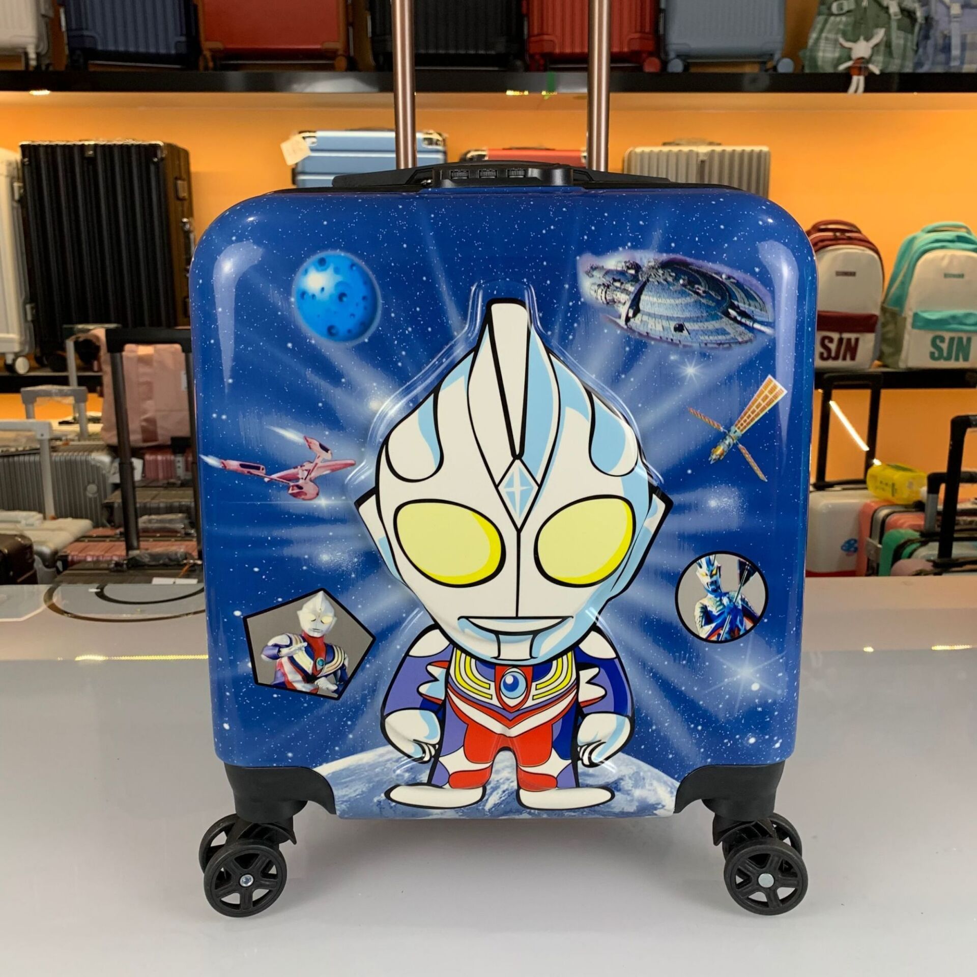 キャラクター子供用キャリーケースイエローダックスーツケース小熊小黄人パスワードケース寸20寸スーツケース 5,436円