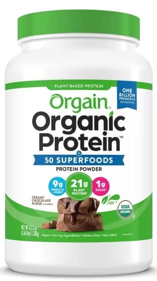ORGAIN スーパーフード入りオーガニックプロテインパウダー チョコレート風味 1200g