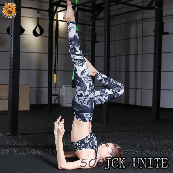 おしゃれ 9分丈 かわいい 柄 レディース ハイウエスト トレーニング ホットヨガ スポーツタイツ パンツ [本日のセール]水陸両用レギンス ストレッチ 新作