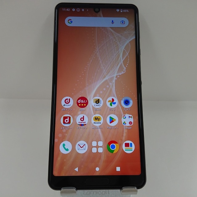 AQUOS sense4 SH-41A ドコモ ブラック 送料無料 本体 c09447 【中古】