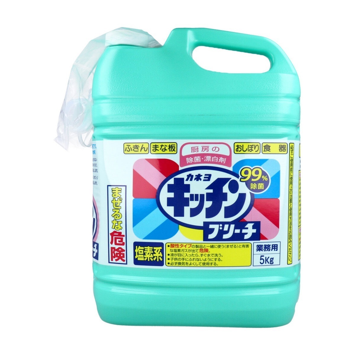 厨房用漂白剤 キッチンブリーチ アルカリ性 業務用 5kg X3本