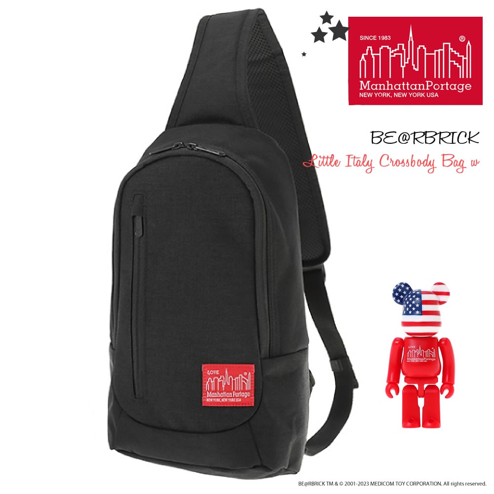 ワンショルダーバッグ ベアブリック BE@RBRICK コレクション リトルイタリークロスボディバッグ 斜めがけ 斜め掛け 肩掛け メンズ レディース おしゃれ
