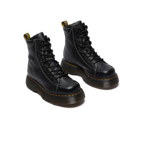 Dr.Martens バズ 8i ブーツ - ブラックミルドナパ 42032001 3568115