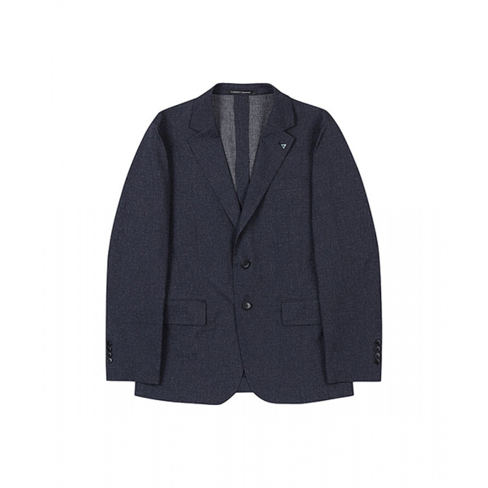 ガーネットオム GBS14213 ネイビーシングルノッチレギュラーフィットジャケット
