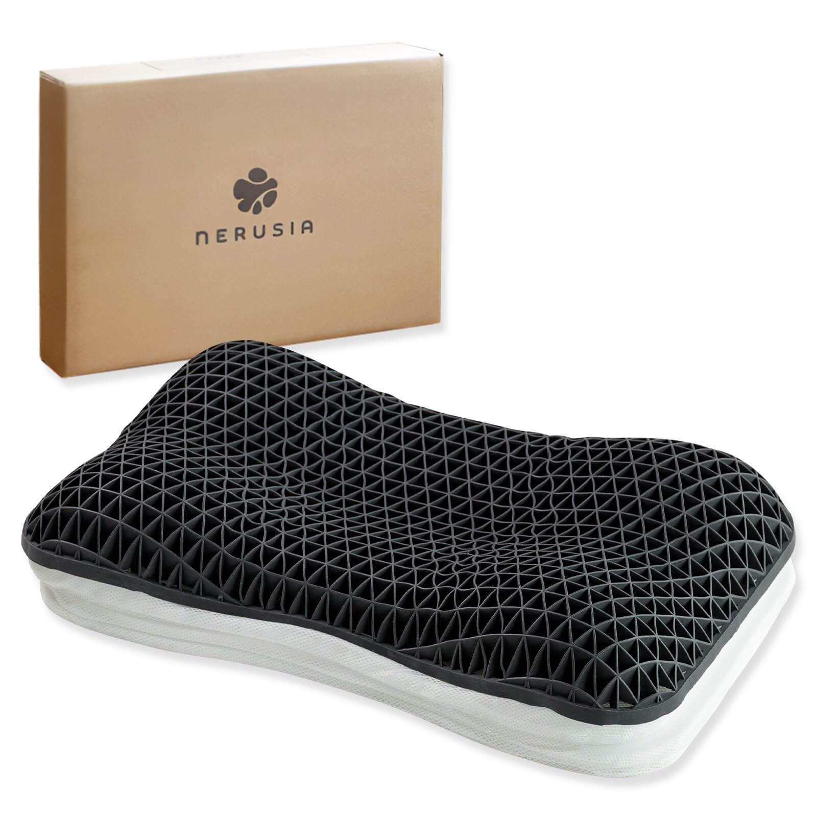 NERUSIA 究極の寝返り体験 寝具専門店が作る枕 整形外科医推奨 安眠枕 高め 低め 高さ調整 首が痛くなりにくい ズレにくい 高反発 寝返り 幅広 首肩フィット いびき防止 ストレートネック ジ