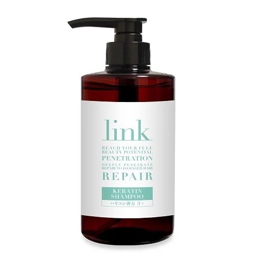 [国内正規品]リンク ケラチンシャンプー 500ml Link 髪質改善 髪管理 ヒト幹細胞 フェザーケラチン ヒートアクティブケラチン プロティキュート うねり防止ケラチン ヘマチン エルカラクトン 5,412円