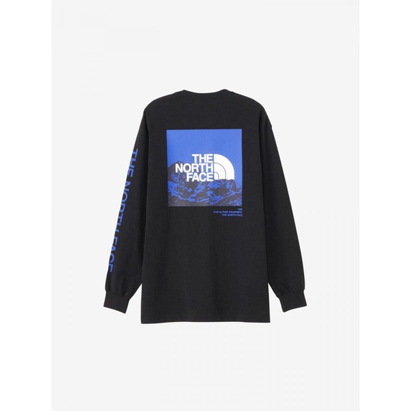 ザ・ノース・フェイス THE NORTH FACE ロングスリーブ スリーブグラフィックティー 長袖 メンズ NT32438-K 即納あり