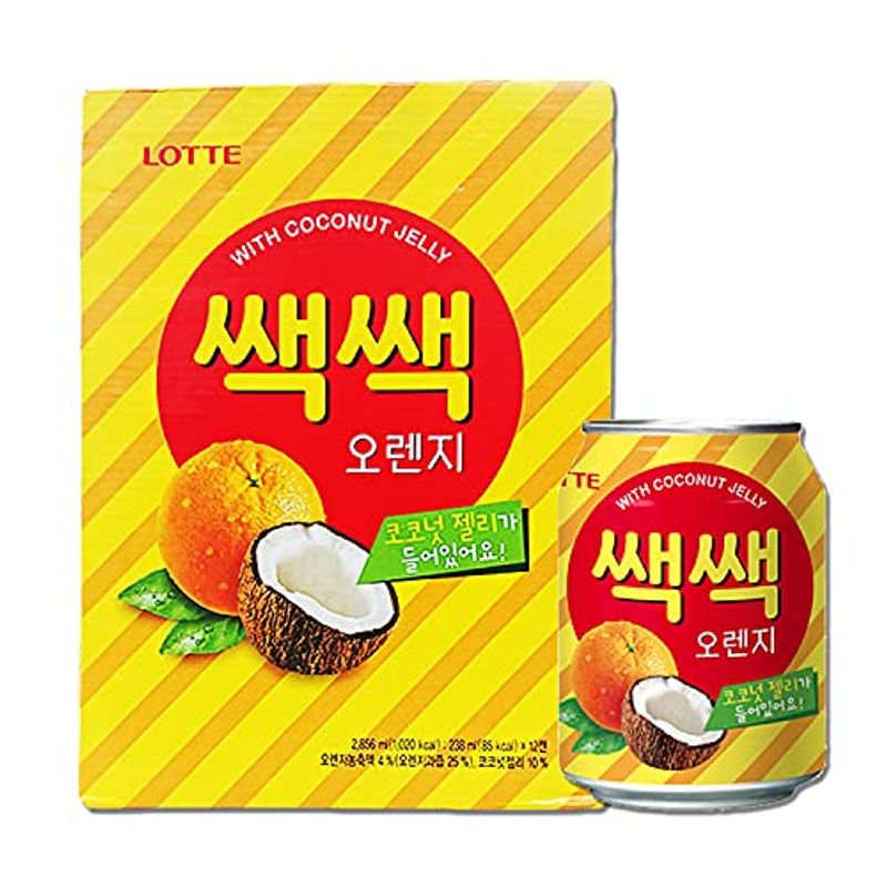 ロッテセックセックオレンジジュース238mlx12個(1箱)
