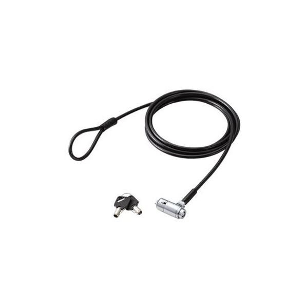 (まとめ）エレコム3軸首振りセキュリティワイヤーロック ESL-30 1パック(×3セット)