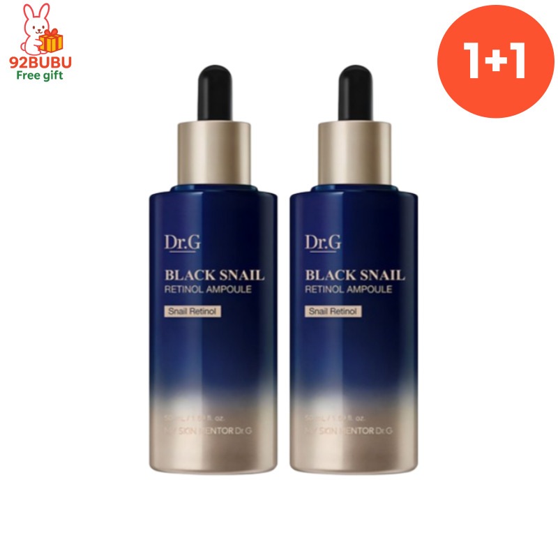 [肌弾力ケア 1+1 人気]ブラックスネイル レチノール アンプル 50m/美容液/リフティング/しわ/ハリツヤ/キメ/弾力/たるみ毛穴/レチノール /毛穴ケア/低刺激/引き締め/おすすめ /