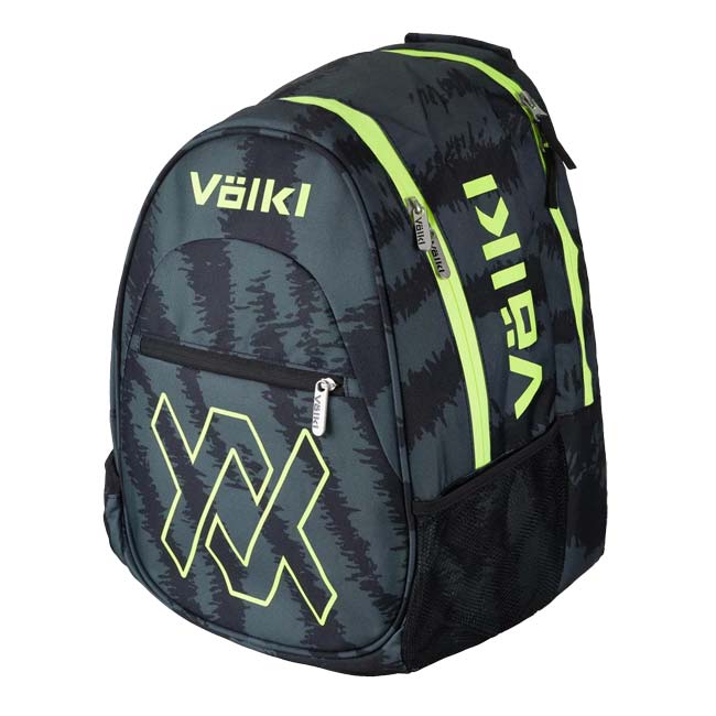 ラケット収納可 フォルクル(Volkl) 2025 ZEBRA TEAM ゼブラ チーム バックパック リュックサック 日本正規代理店品 V74443 ブラック×ネオンイエロー(25y3m)
