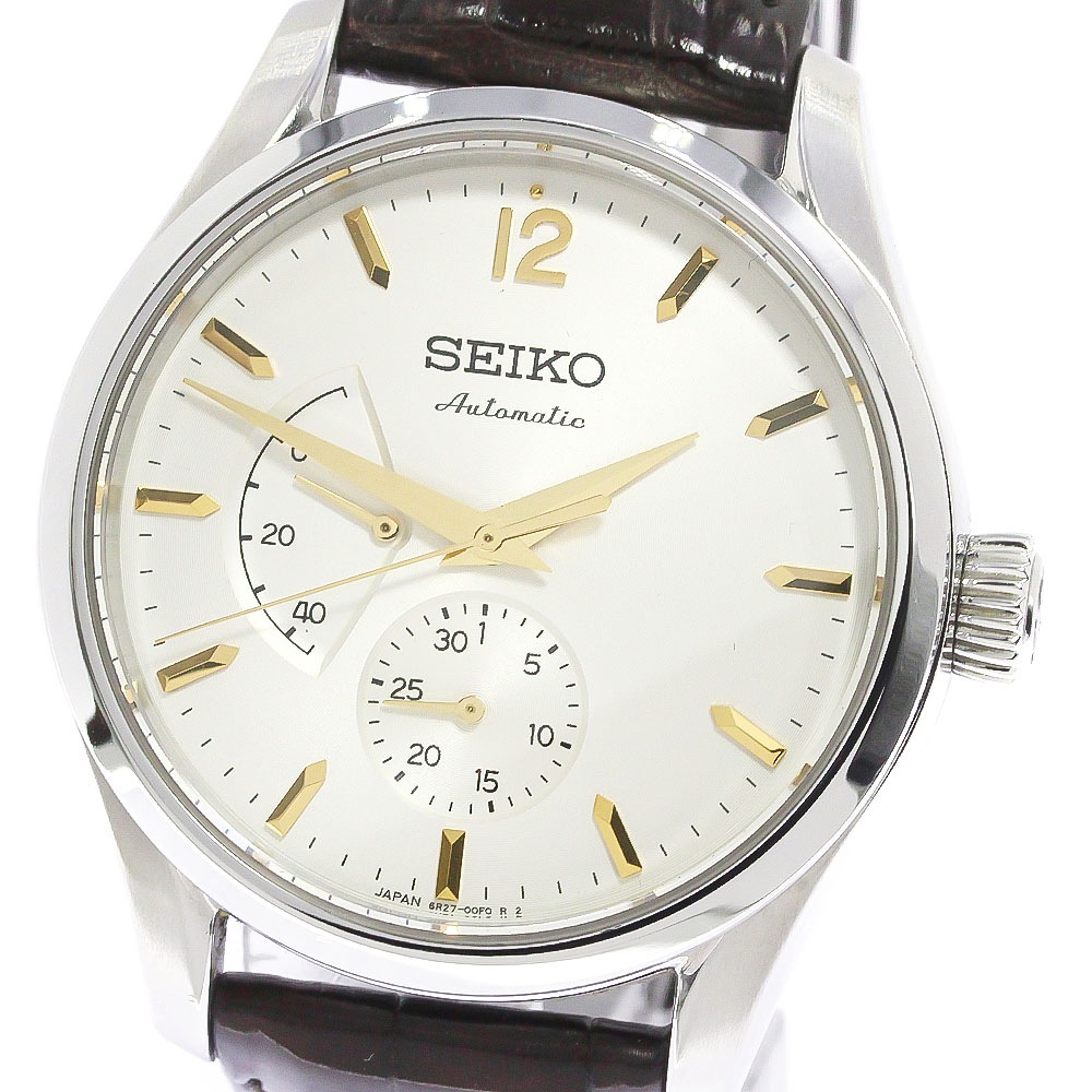 セイコー SEIKO SARW027/6R27-00K0 プレサージュ 60周年記念 限定1956本 自動巻き メンズ 良品 _785079【中古】