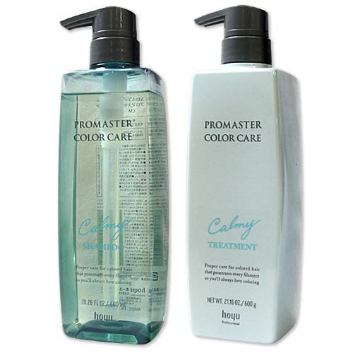 セット販売 hoyu ホーユー プロマスター カラーケア カーミー シャンプー 600ml×トリートメント 600g 4,709円